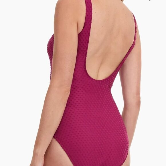 Gottex NWT Daydream Mastectomy Scoop Neck One Piece Bathing Suit Size 10 - Picture 6 of 11